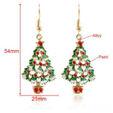 Colorful Bells Christmas Earrings - Year Jewelry Gift