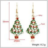 Colorful Bells Christmas Earrings - Year Jewelry Gift