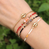 Crystal Beads Bracelet Boho Arm Accessories Rainbow Friendship
