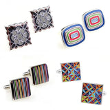 Colorful Epoxy Cufflink Cuff Link