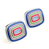 Colorful Epoxy Cufflink Cuff Link