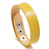 Colorful Leather Belt Bracelets Couple Wristbands