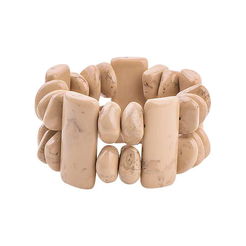 Colorful Stretch Wide Bracelets for Women