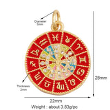 Evil Eye Hand Charm Pendant Necklace