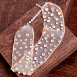 Bridal Choker Necklace Rhinestone Women Wedding Accessories