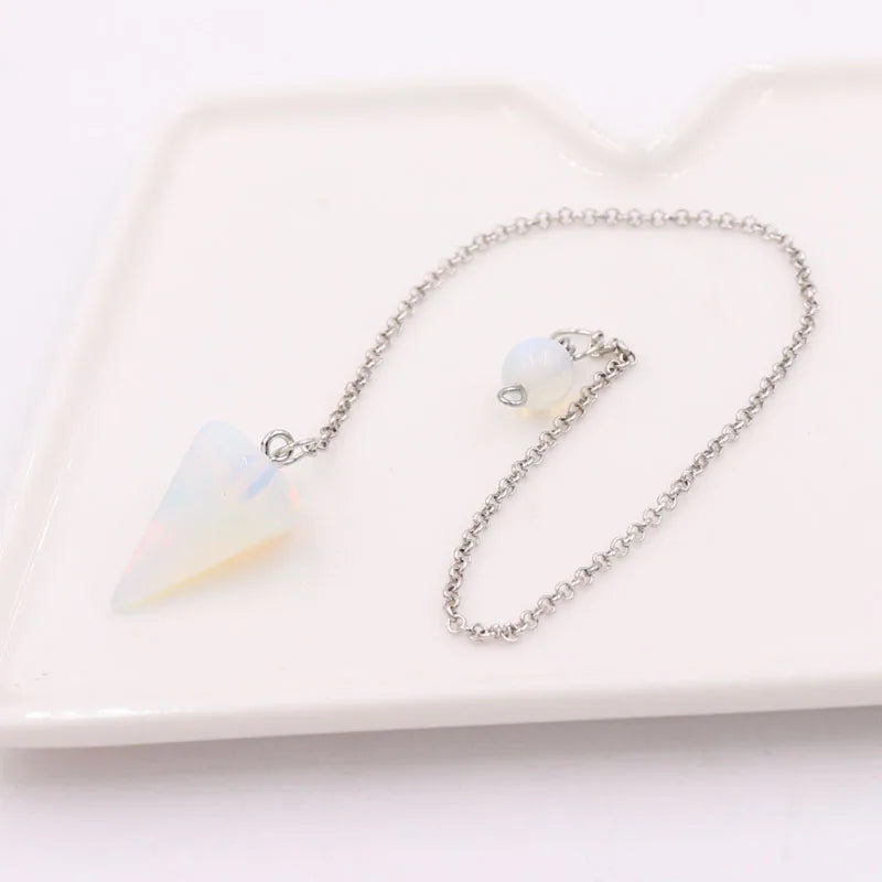 Conical Pendulum Natural Stone Taper Pendulum