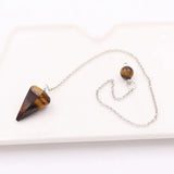 Conical Pendulum Natural Stone Taper Pendulum