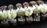 12pcs 12 Constellation Leather Bracelets Lots A-023