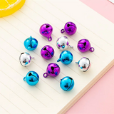 Copper Jingle Bell Dangle Round Small Bells Mix 8/10/12/14mm
