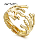 Coral Shape Chunky Bracelet Cuff Bangle Jewelry for Girls