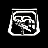Initials Logo Belt Buckle for Men Stainless Steel Personalized Jewelry