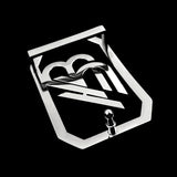 Initials Logo Belt Buckle for Men Stainless Steel Personalized Jewelry