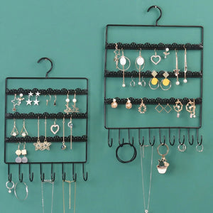 Hanging Earrings Ear Studs Display Rack Jewelry Organizer