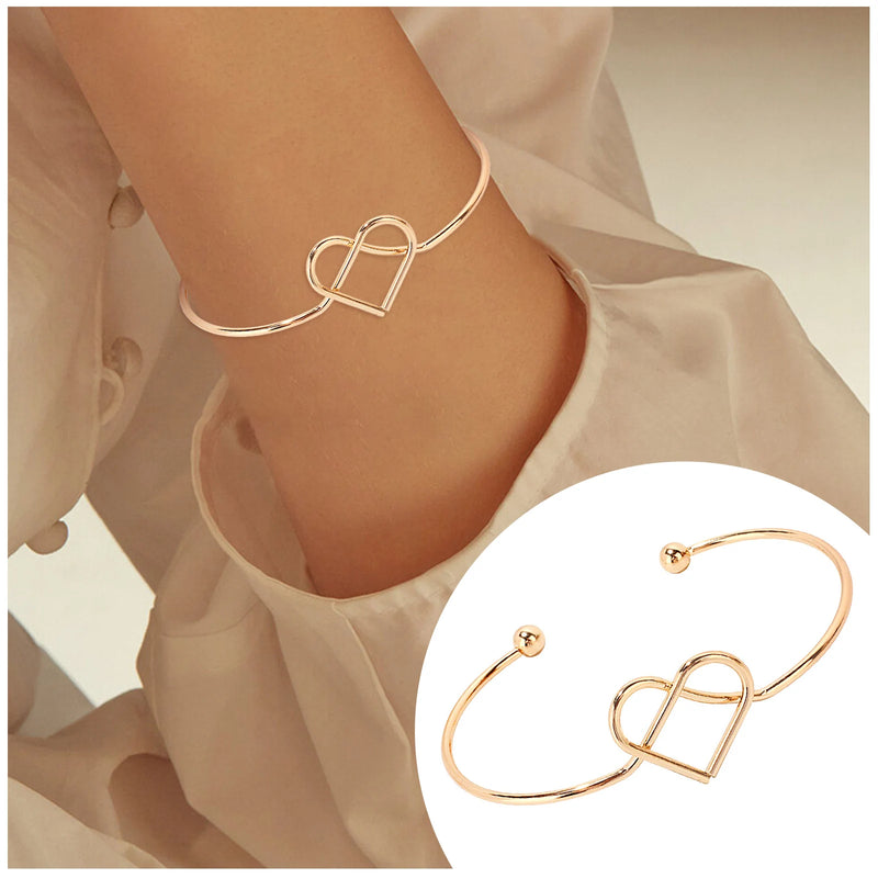 Irregular Metal Bracelet for Women, Altimeter for Hiking
