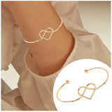 Irregular Metal Bracelet for Women, Altimeter for Hiking