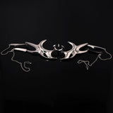Mechanical Blood Blade Alien Necklace Metal Punk Pendant