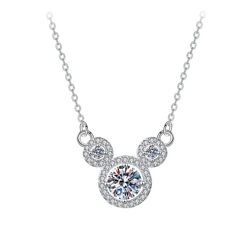 Creative Mouse Necklace Girls High Sense Mickey Necklace