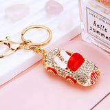 Crystal Car Key Chain Pendant Charm Women Handbag Pendant