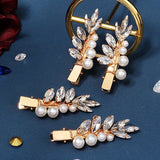 Crystal Barrettes Hair Clips for Women Girls
