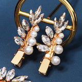 Crystal Barrettes Hair Clips for Women Girls