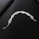 Women's Crystal Wedding Bangle Hand Jewelry