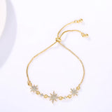 Crystal Butterfly Tennis Bracelet Enamel Heart Charm Bangle