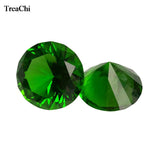 Faceted Cut Glass Diamond Paperweight - 5 Colors