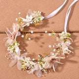Crystal Flower Headband Bridal Wedding Crown Hair Accessories