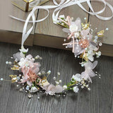 Crystal Flower Headband Bridal Wedding Crown Hair Accessories