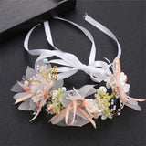 Crystal Flower Headband Bridal Wedding Crown Hair Accessories