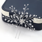 Crystal Bridal Hair Accessories Rhinestone Hairpin Wedding Hair Jewelry