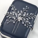 Crystal Bridal Hair Accessories Rhinestone Hairpin Wedding Hair Jewelry