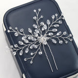 Crystal Bridal Hair Accessories Rhinestone Hairpin Wedding Hair Jewelry