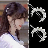 Crystal Hair Clips Snowflake Butterfly Flower Rhinestone Hair Accessories