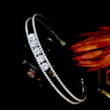 Crystal Headband Wedding Hair Accessory Ladies Bridal Headdress Crown