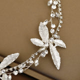 Crystal Butterfly Headband Rhinestone Bridal Wedding Tiara Hair Ornament