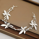 Crystal Butterfly Headband Rhinestone Bridal Wedding Tiara Hair Ornament