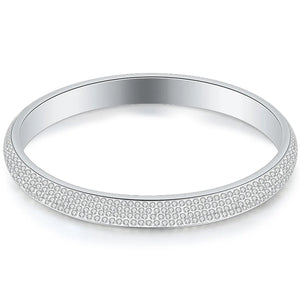 Crystal Stainless Steel Bracelets Bangles for Women