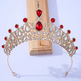 Crystal Rhinestone Tiara Crowns Wedding Hair Jewelry Bridal Queen Princess