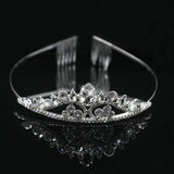 Rhinestone Crystal Tiaras Crowns Bride Wedding Hair Accessories