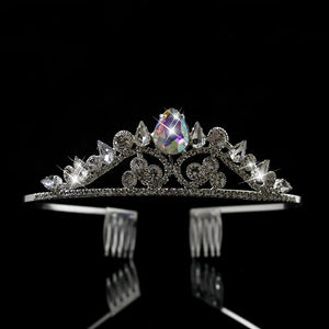Rhinestone Crystal Tiaras Crowns Bride Wedding Hair Accessories