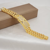 Crystal Watch Chain Style Bracelets For Women Bangles