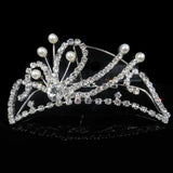 Crystal Wedding Hair Jewelry Charm Floral Bridal Hair Combs
