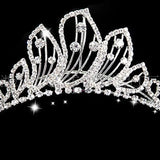 Crystal Wedding Hair Jewelry Charm Floral Bridal Hair Combs