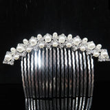 Crystal Wedding Hair Jewelry Charm Floral Bridal Hair Combs