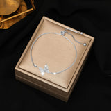 Crystal Zircon Butterfly Bracelet Adjustable Jewelry