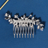 Flower Hair Combs Clips for Women Bridal Wedding Accessories