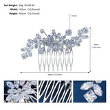 Flower Hair Combs Clips for Women Bridal Wedding Accessories
