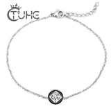 CZ Women Bracelets Crystal Ceramic Charm Jewelry