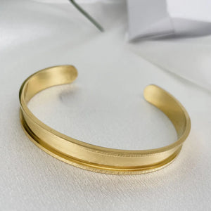 Adjustable Stainless Steel Bracelet Cuff Unisex